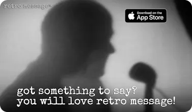 retro message gallery image