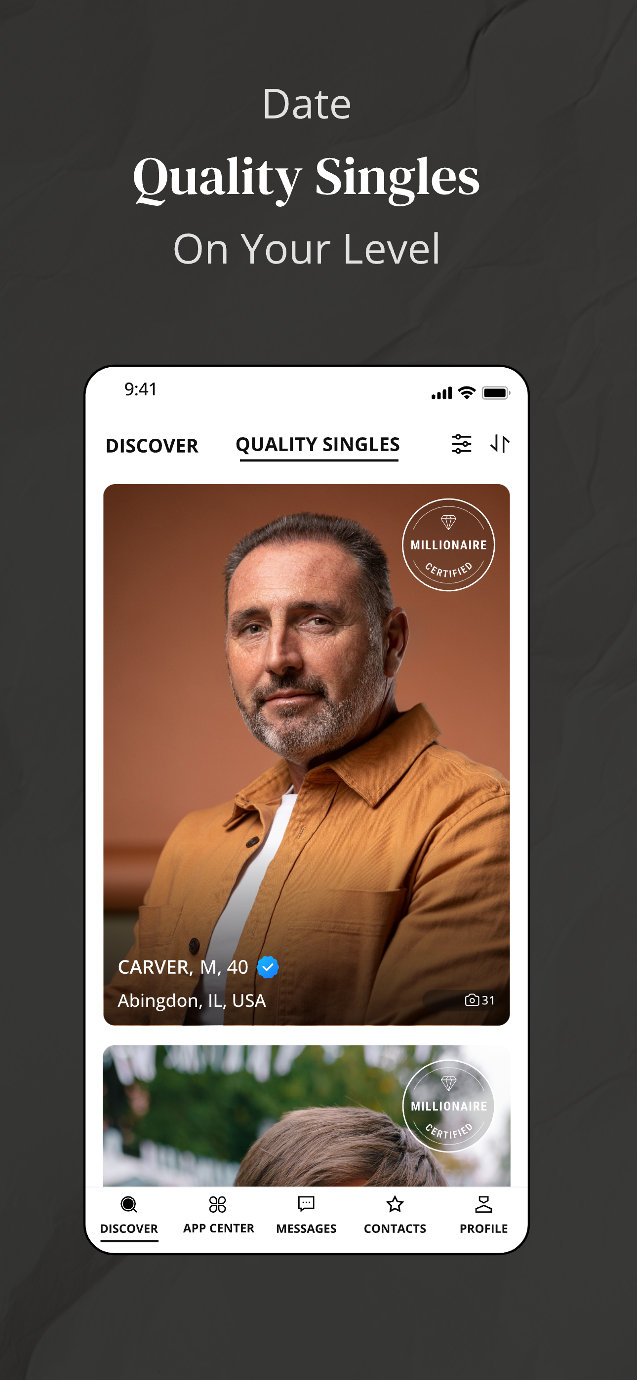 MM: app di appuntamenti premium elite - MILILLAEREMATH, Millionaire Dating, Millionaire Match Macker media 3