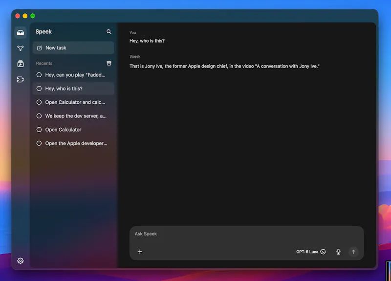 Speek screenshot 3