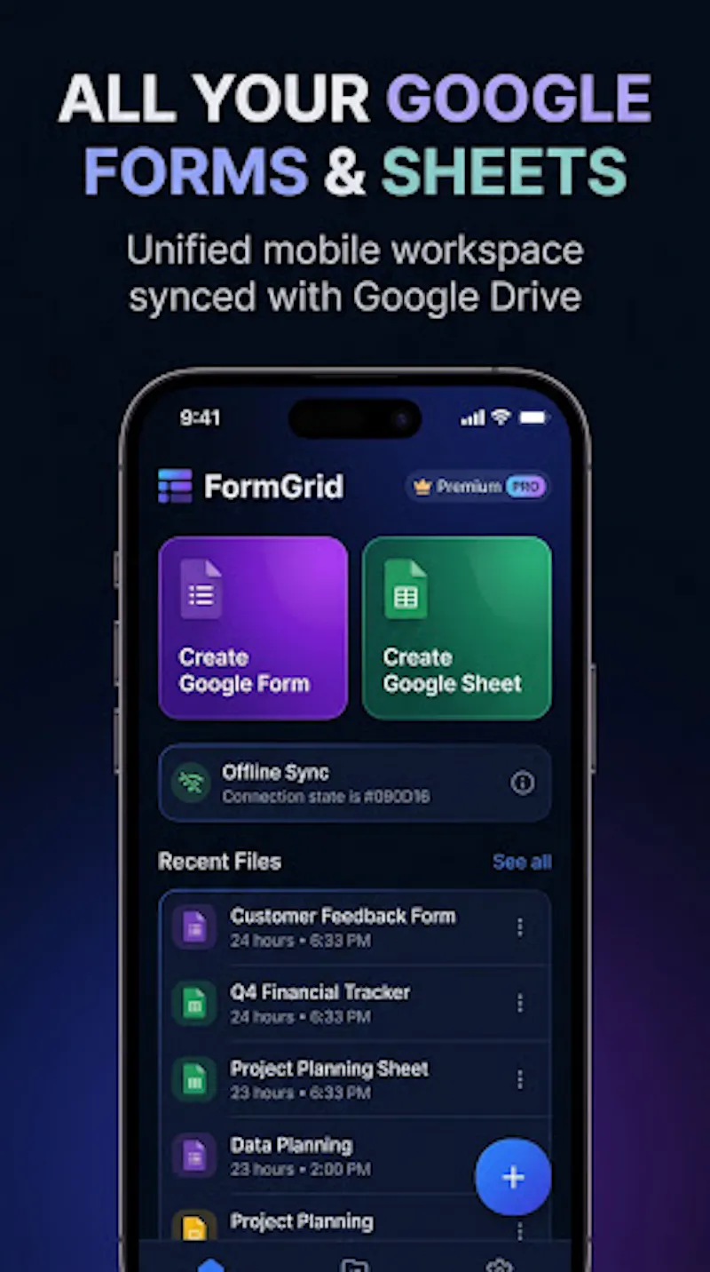 FormGrid: Forms & Sheets screenshot 1
