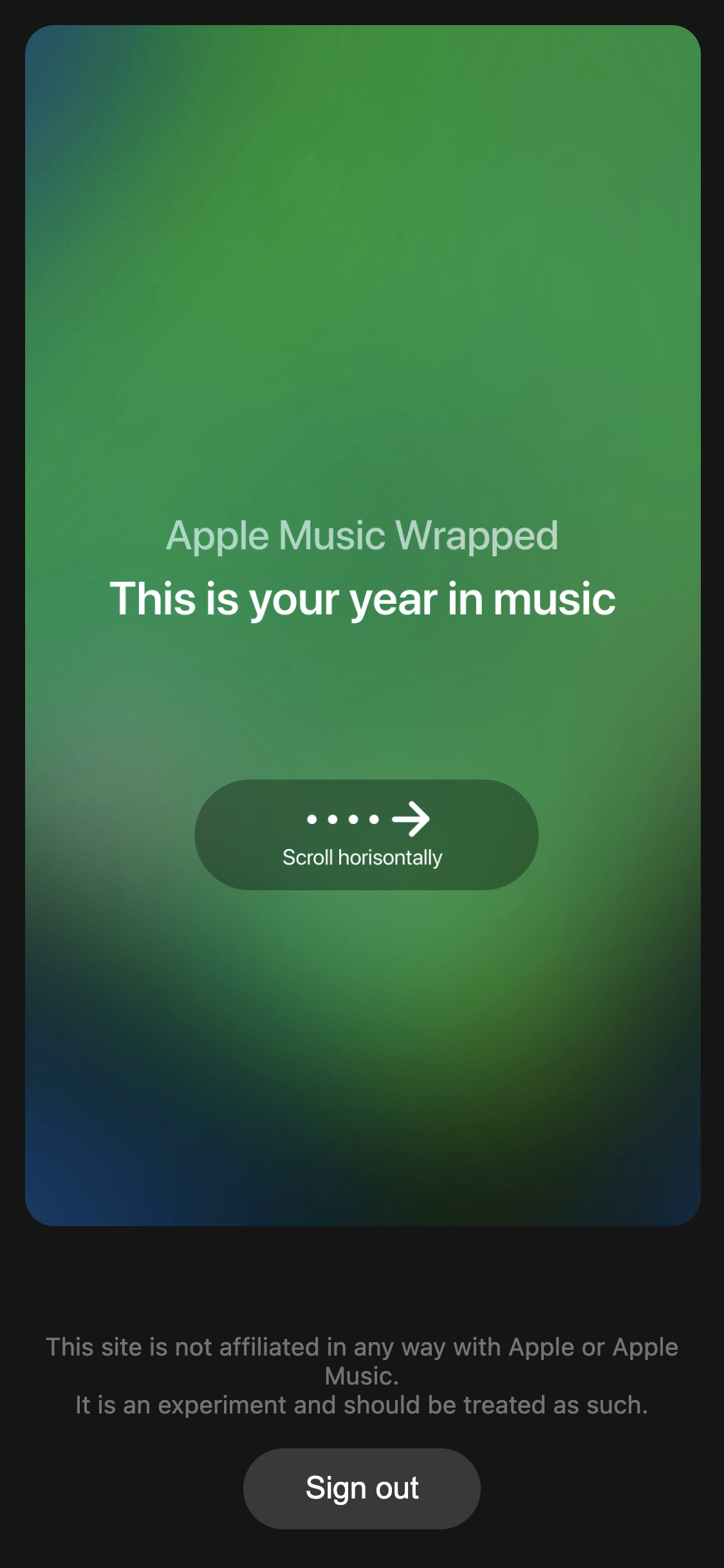 Apple Music Wrapped gallery image