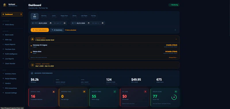 BarGuard screenshot 3