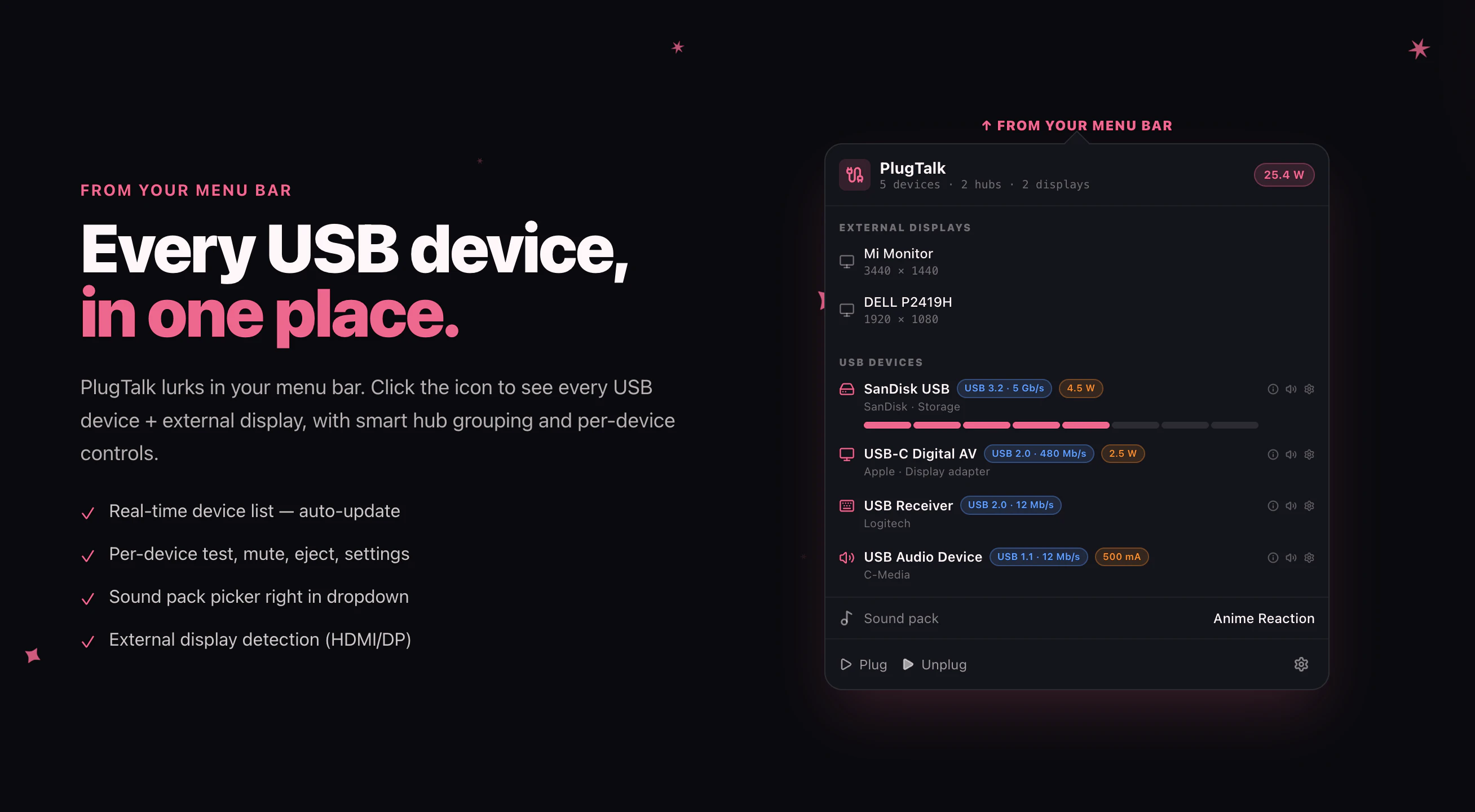 PlugTalk screenshot 1