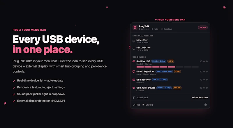 PlugTalk screenshot 1