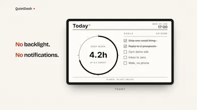 QuietDash gallery image