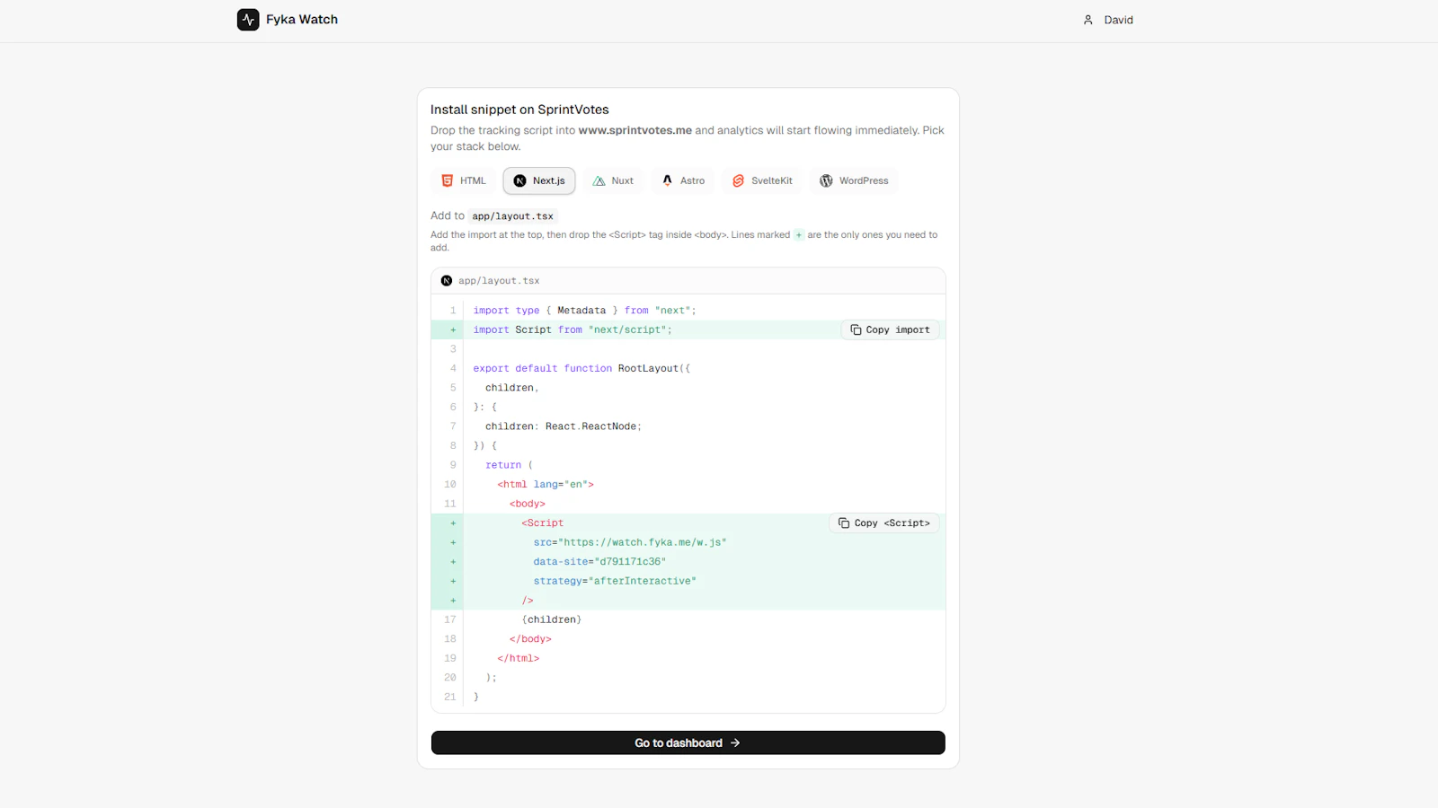 Fyka Watch screenshot 3