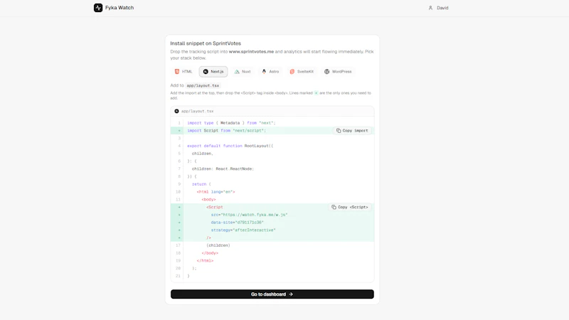 Fyka Watch screenshot 3