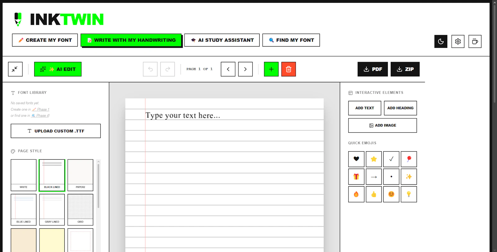 InkTwin Your Handwriting Digitally Yours screenshot 4
