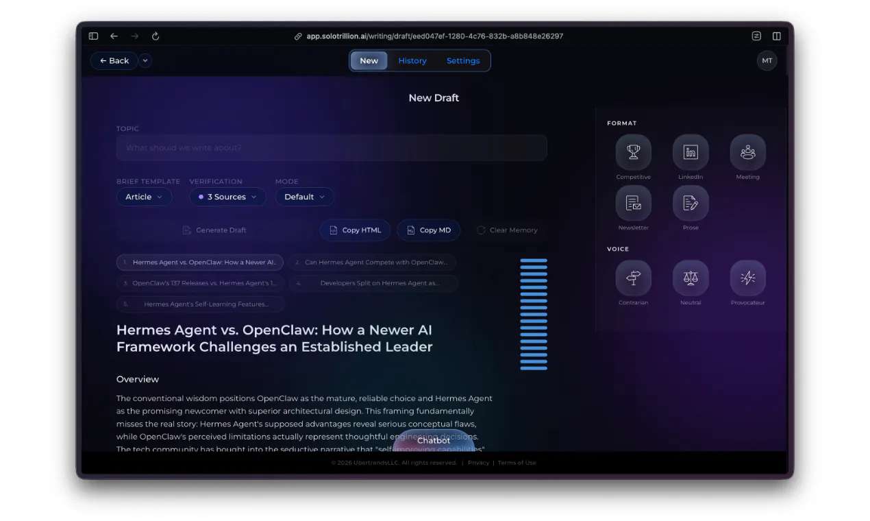 SoloTrillion.ai gallery image