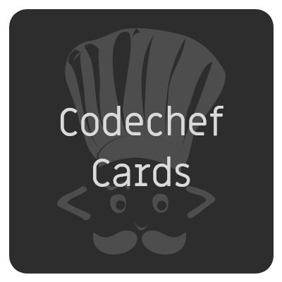 Codechef Cards