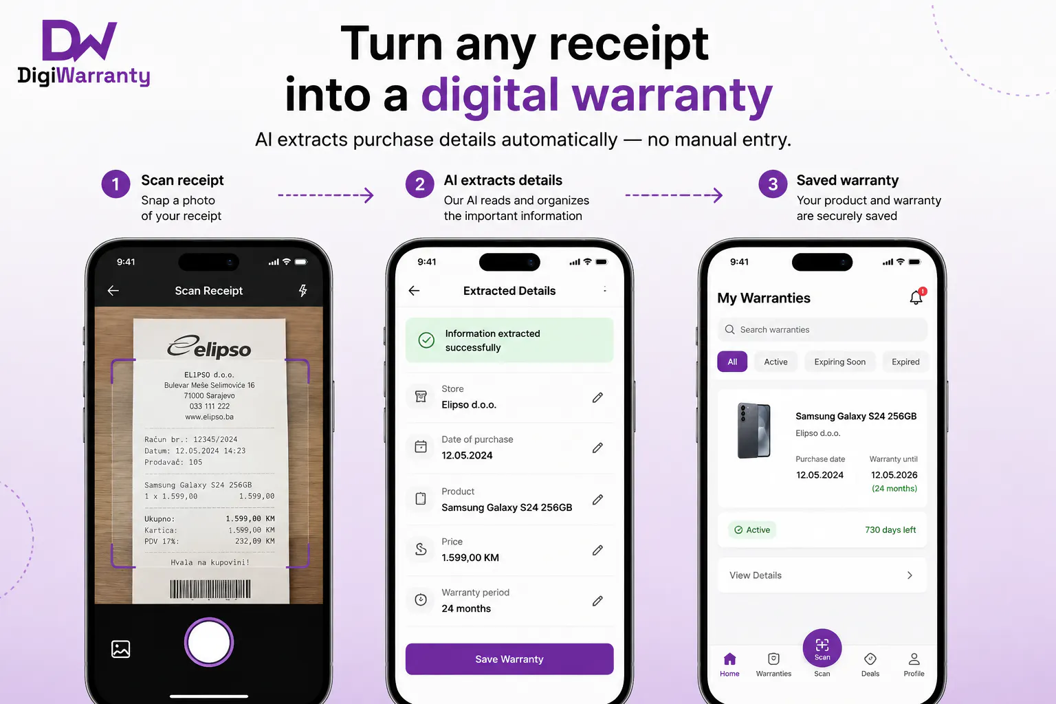 DigiWarranty gallery image