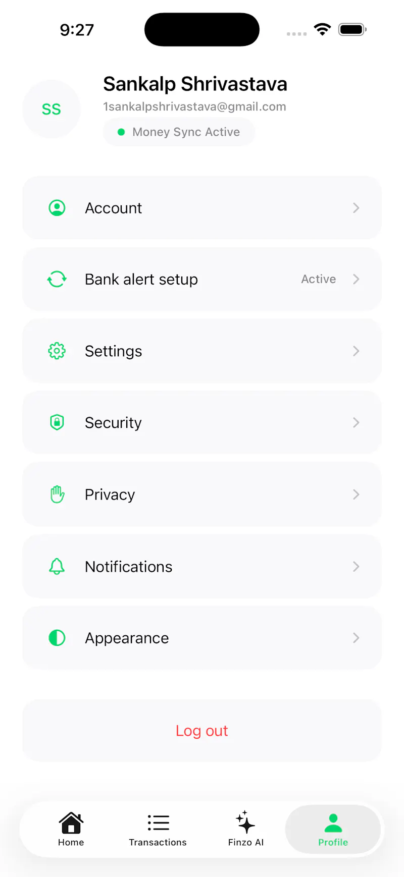 Finzo Money screenshot 4