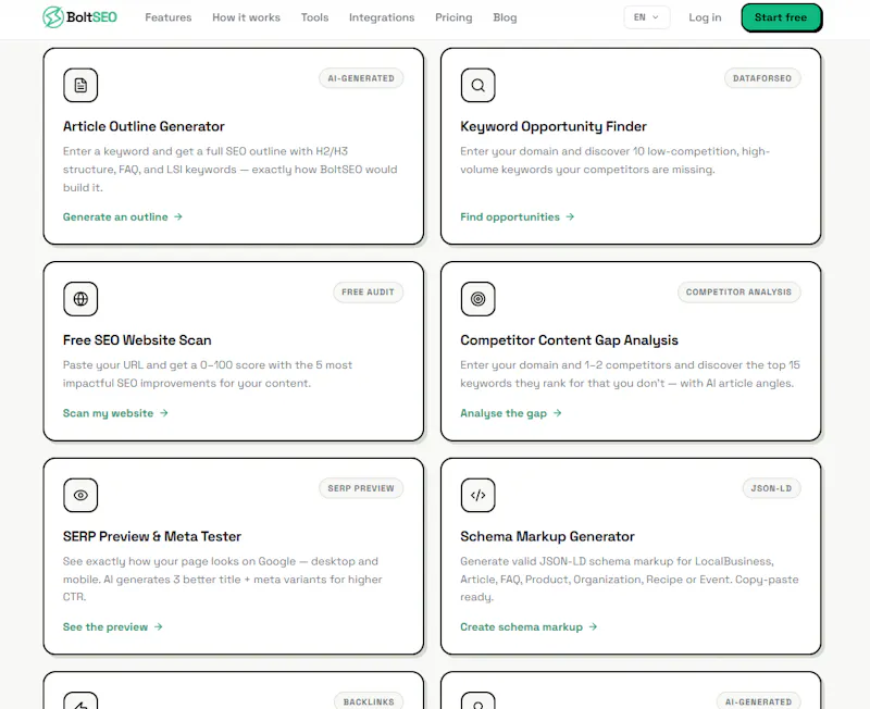 BoltSEO screenshot 7