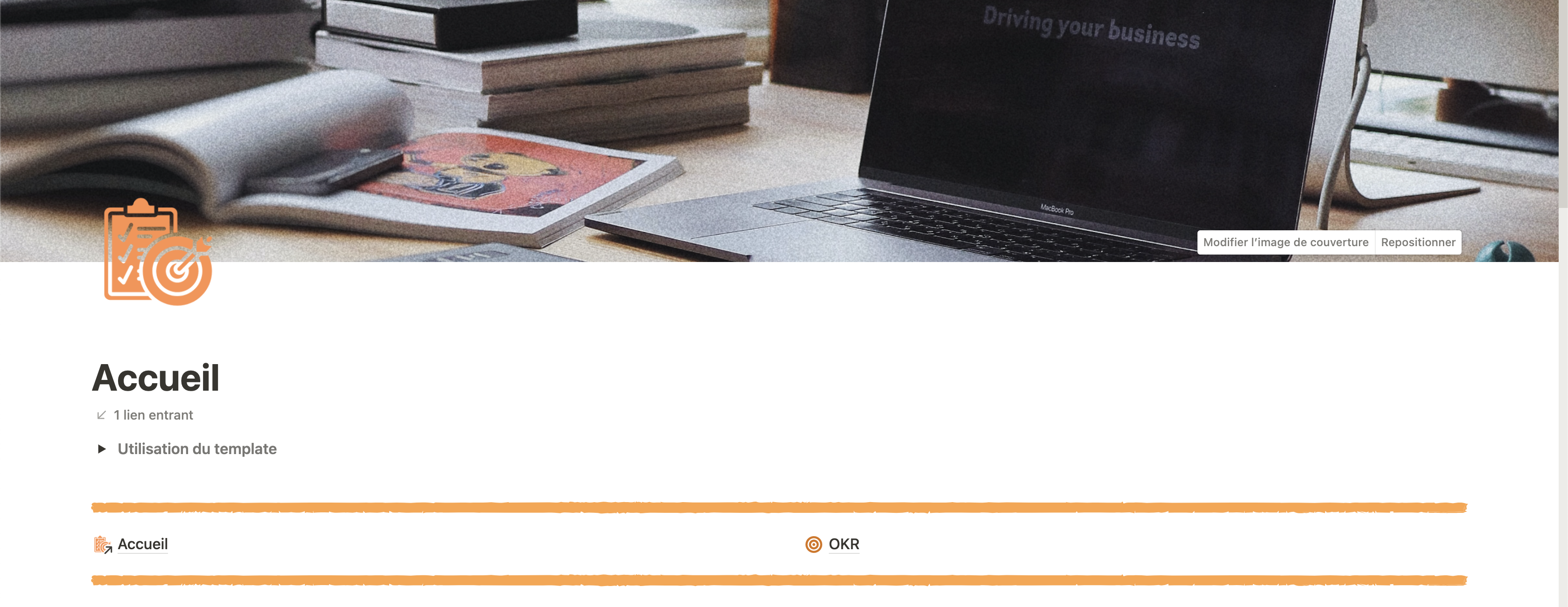 ความคิดเทมเพลต OKR - เทมเพลตความคิดในการตั้งค่าและติดตามระบบ OKR media 1