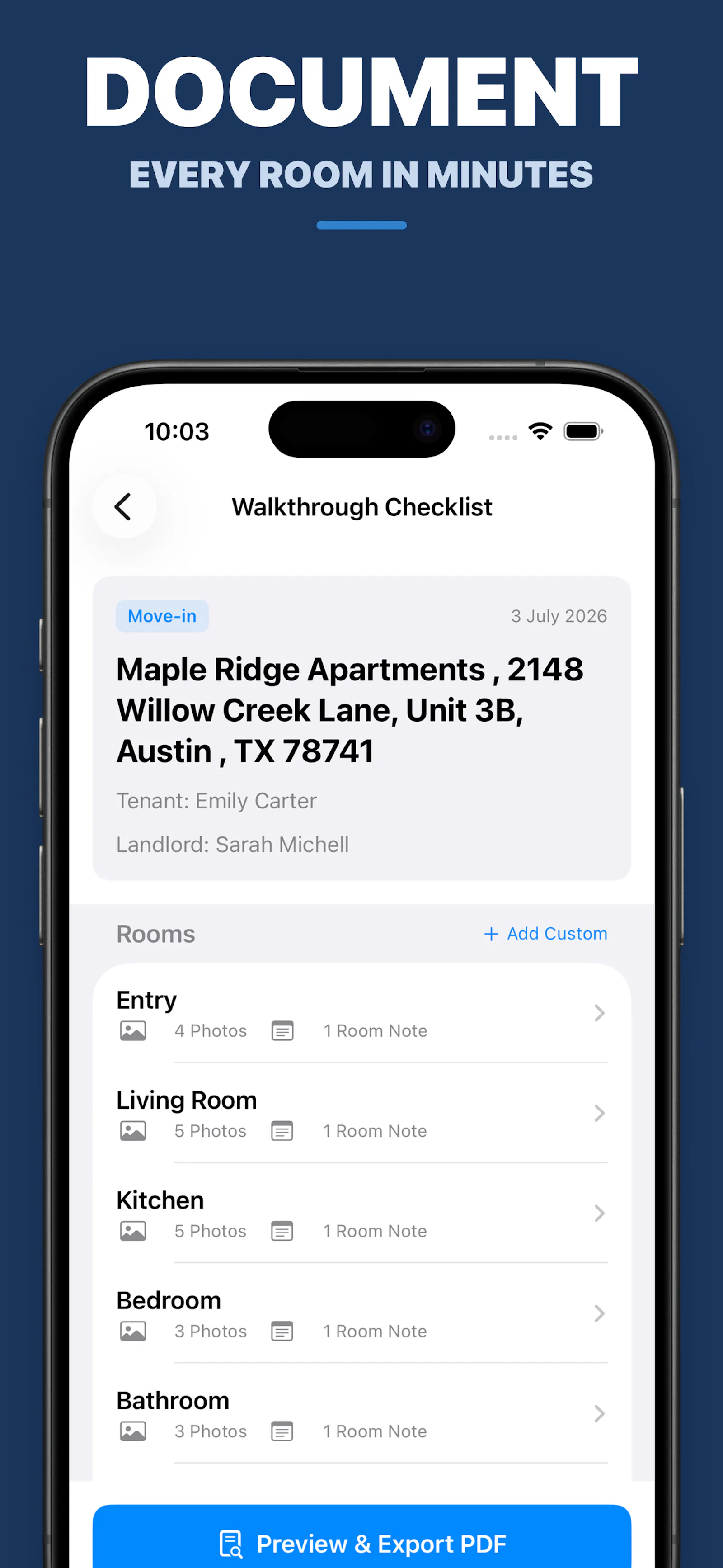 RentProof screenshot 2