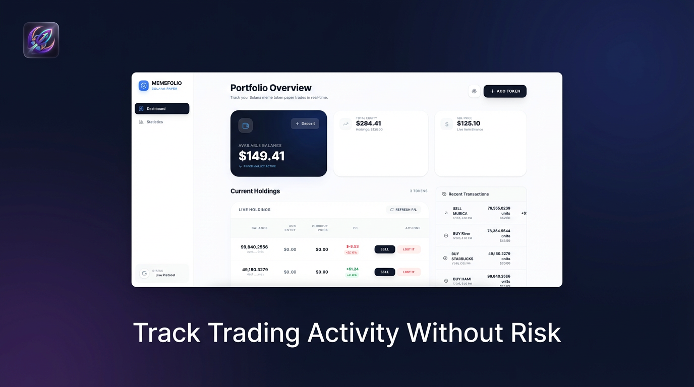 MemeFolio: Meme Tokens Simulator gallery image