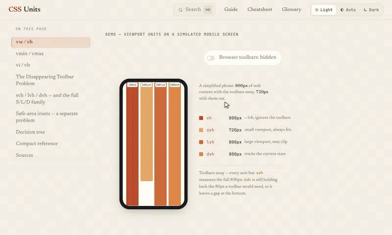 CSS Units screenshot 4