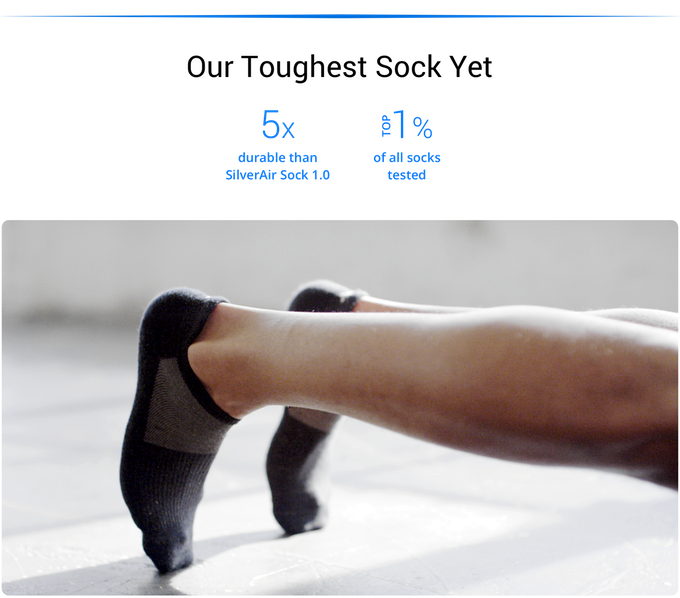 SilverAir Sock 2.0 gallery image