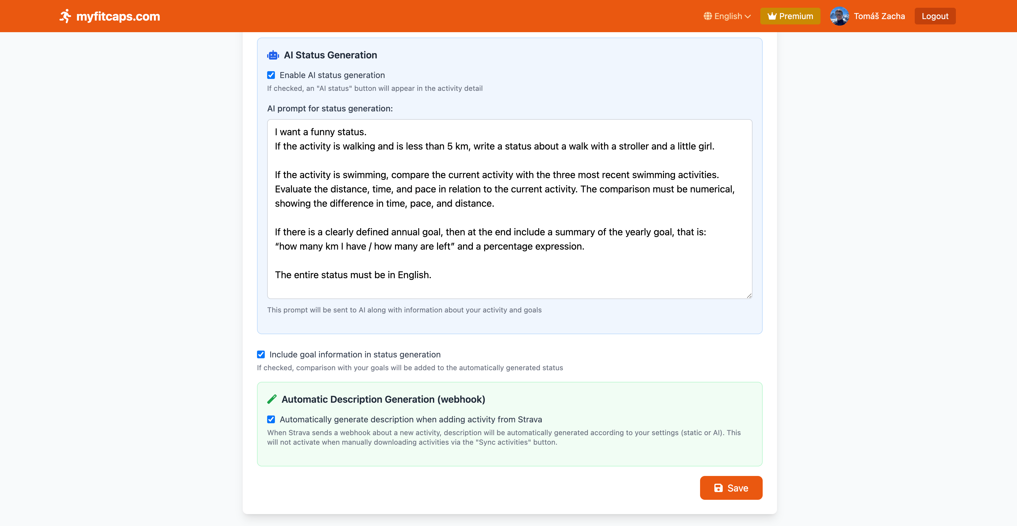 myfitcaps.com - AI description generator gallery image