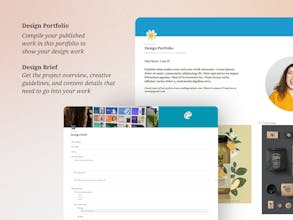 Notion Dashboard for Freelance Designers gallery image