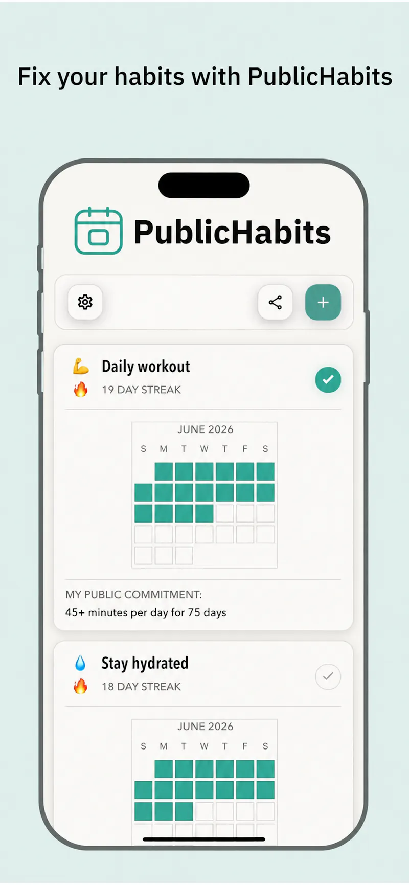 PublicHabits screenshot 3