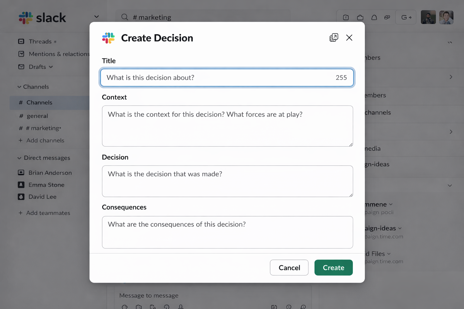 Decision Records gallery image
