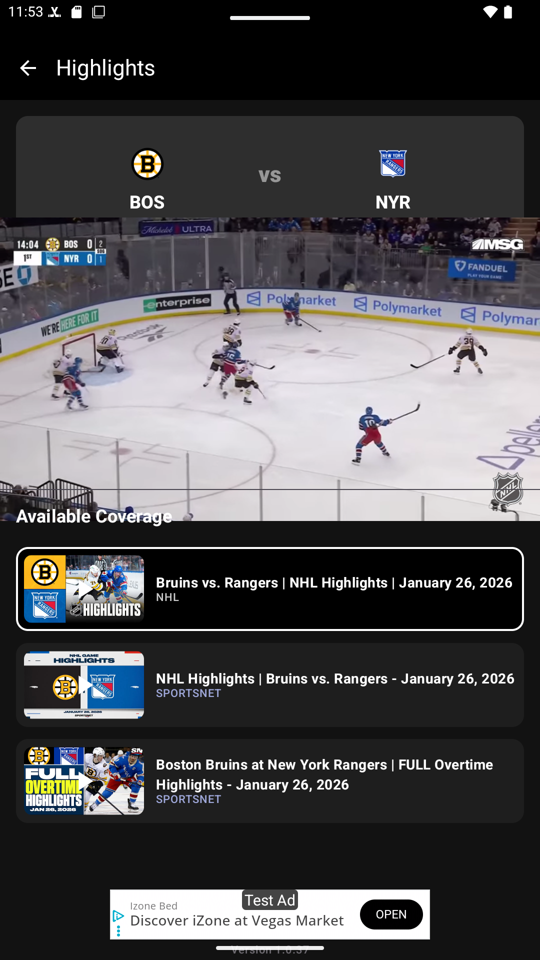 NHL Pulse gallery image