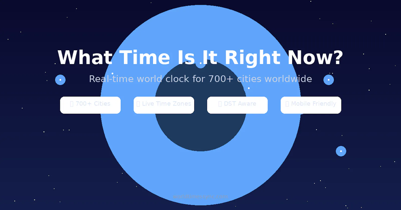 World Time Online screenshot 1