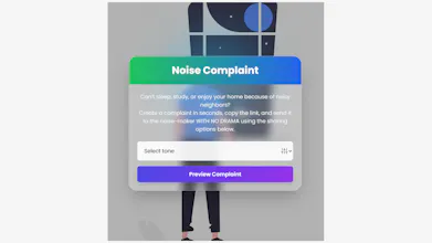 Noise Complaint gallery image