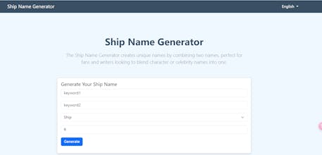 Ship Name Generator gallery image