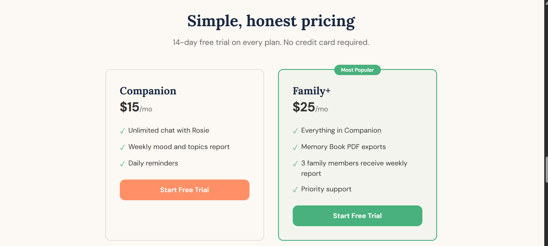 AI Companion for Aging Parents gallery image