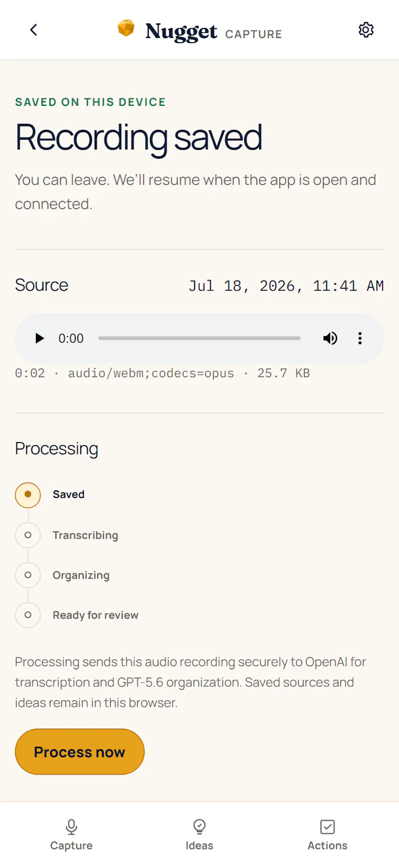 Nugget screenshot 3