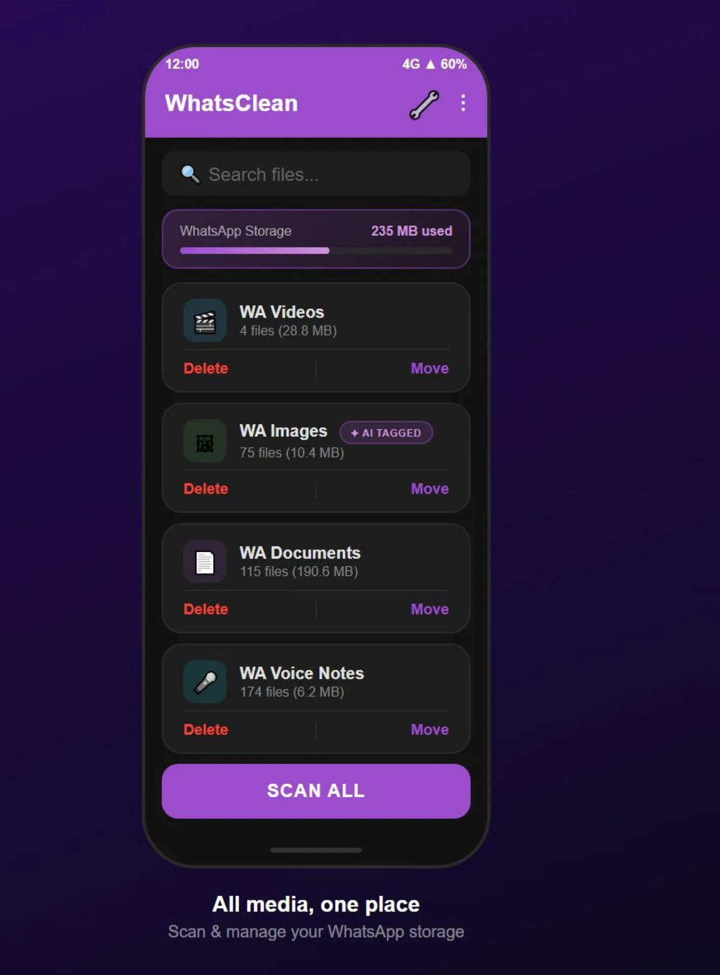Whatsclean WhatsApp Cleaner gallery image