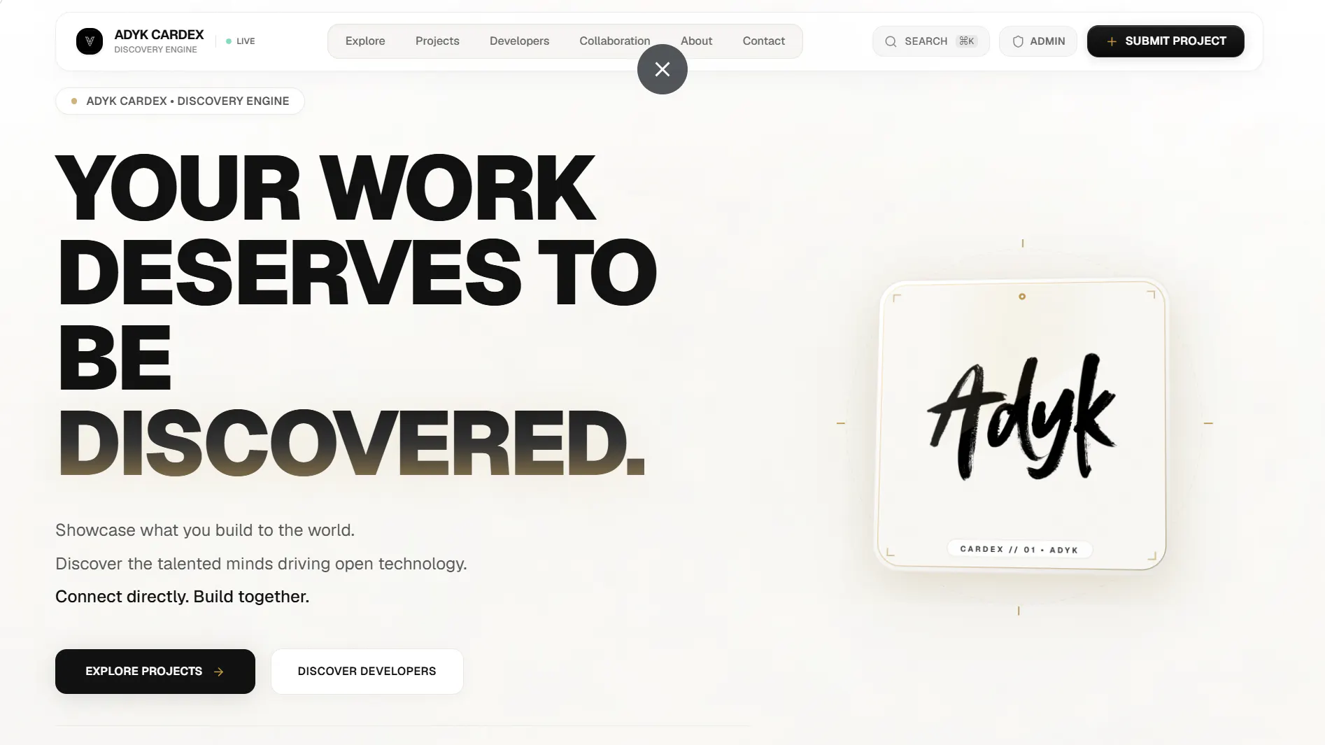 ADYK CARDEX gallery image