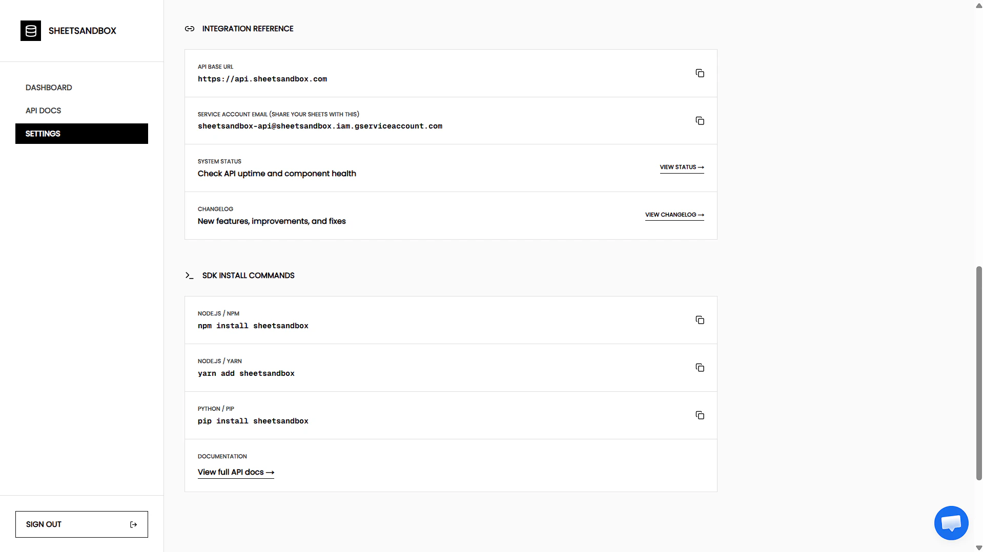 SheetSandbox 2.0 screenshot 3