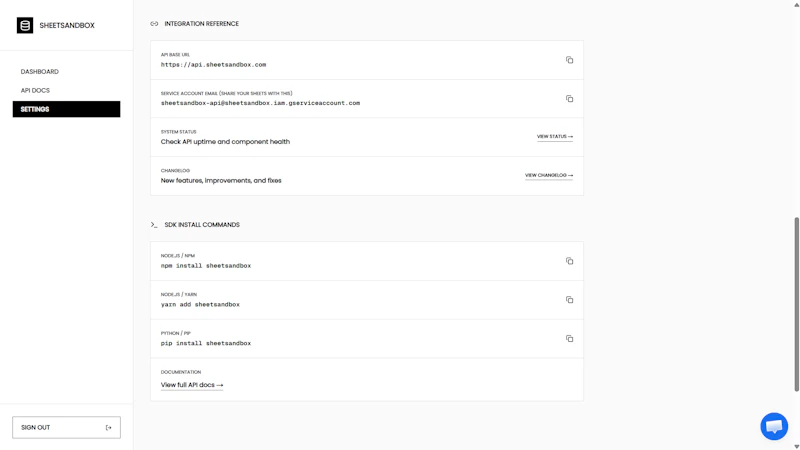 SheetSandbox 2.0 screenshot 4