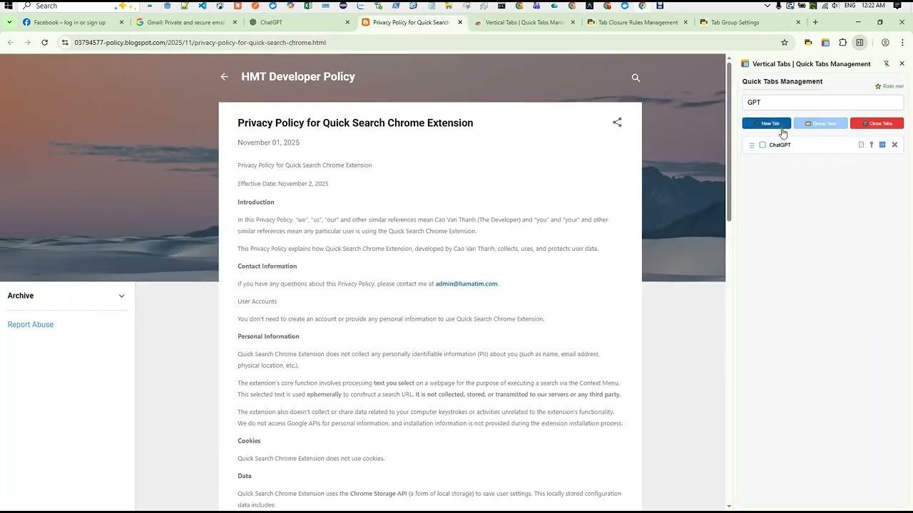 Vertical Tabs gallery image
