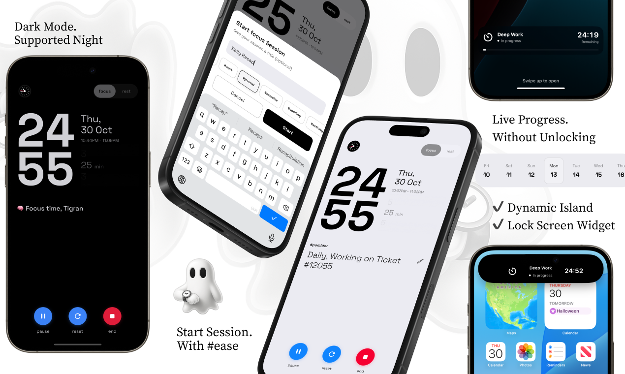 Pomidor: Focus & Rest Timer - Screenshot 2 preview