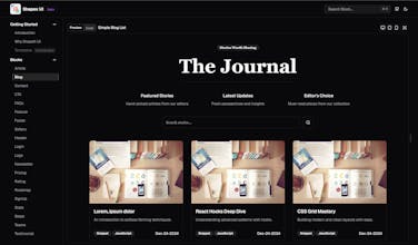 Shapex UI gallery image