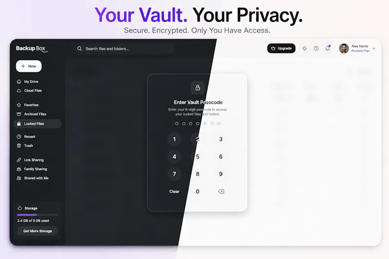 BackupBox screenshot 2