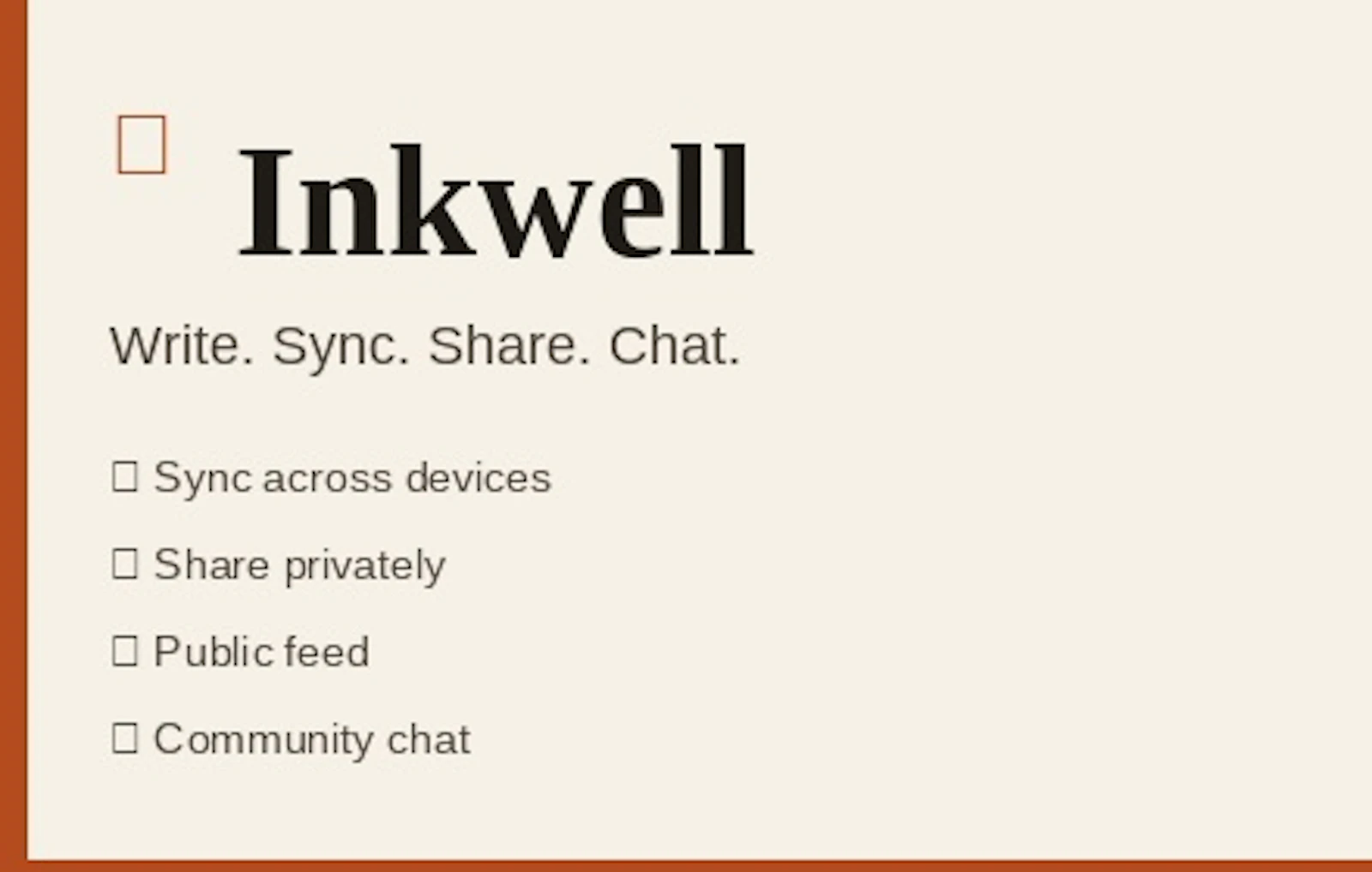 Inkwell screenshot 8