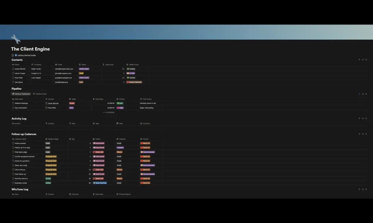 The Client Engine 项目横幅