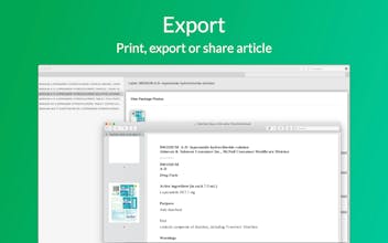 Compendium - Drug Dictionary for macOS gallery image