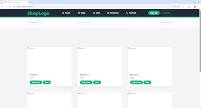 Full eCommerce Website Template gallery image
