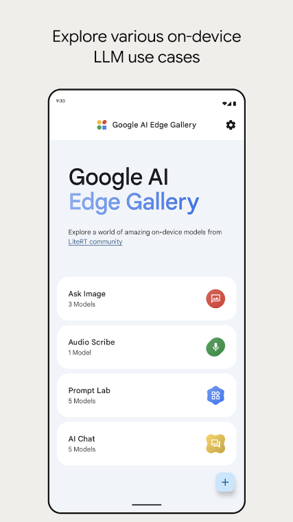 Google AI Edge Gallery