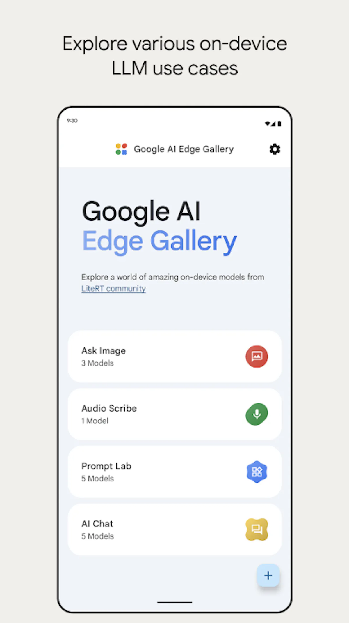 Google AI Edge Gallery