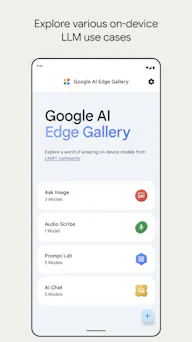 Google AI Edge Gallery