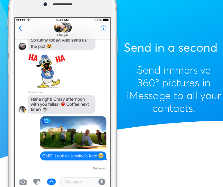 iO 360 for iMessage gallery image