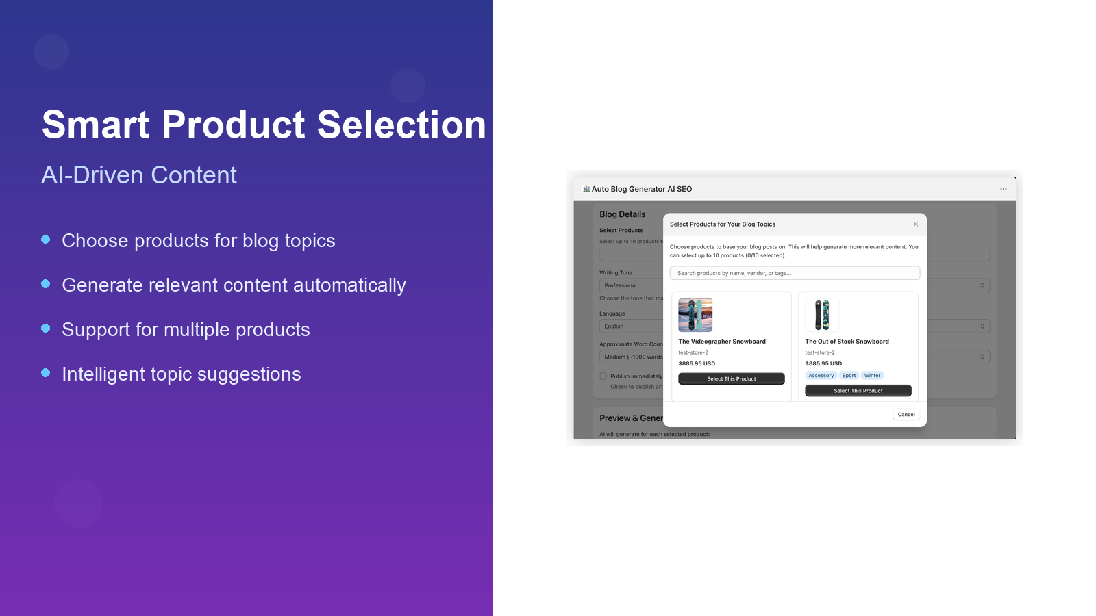 Auto Blog Generator: AI SEO gallery image