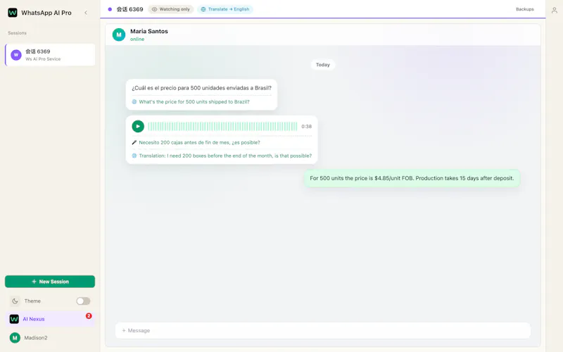 WhatsApp AI Pro screenshot 7